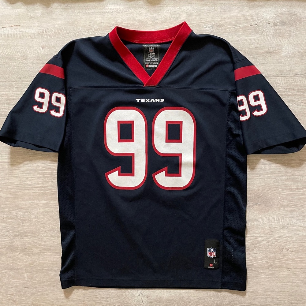 NFL Team Apparel Jersey Houston Texans JJ Watt 99 Football Youth Large